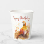 Herfst / Herfstvibes Pheasant - Verjaardagsfeest - Papieren Bekers (Voorkant)