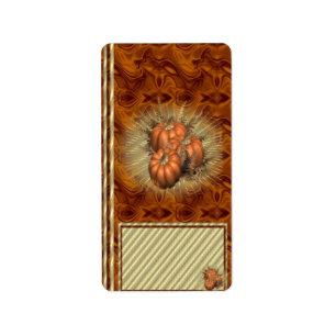 Herfst Hershey Miniatuur Snoep Wrapper Etiket