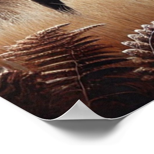 Herfst Herten Poster (Hoek)