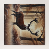 Herfst Herten puzzel (Horizontaal)