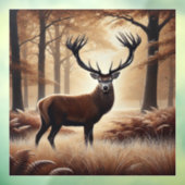 Herfst Herten Window Cling Raamsticker (Vel 3)