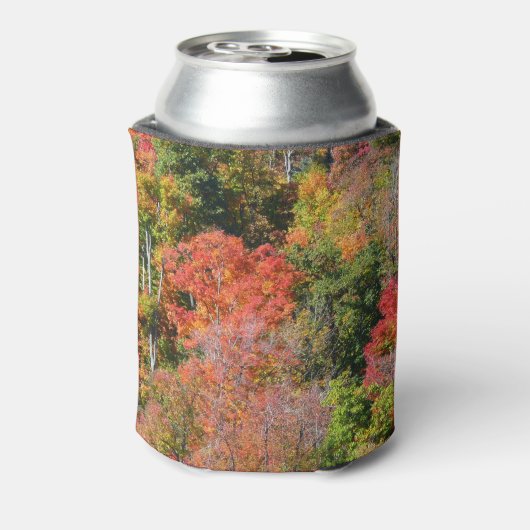 Herfst Hillside Colorful Autumn Natuur Blikjeskoeler (Blikje Achterkant)