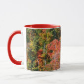 Herfst Hillside Colorful Autumn Natuur Mok (Links)