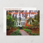 herfst Hilton Head Coastal Discovery Museum HHI Briefkaart (Voorkant / Achterkant)