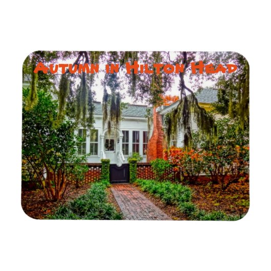 herfst Hilton Head Coastal Discovery Museum HHI Magneet (Horizontaal)