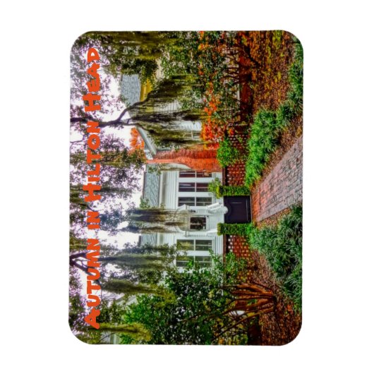 herfst Hilton Head Coastal Discovery Museum HHI Magneet (Verticaal)