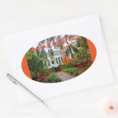 herfst Hilton Head Coastal Discovery Museum HHI Ovale Sticker (Envelop)