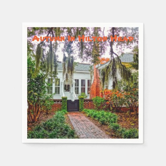 herfst Hilton Head Coastal Discovery Museum HHI Servet (Voorkant)