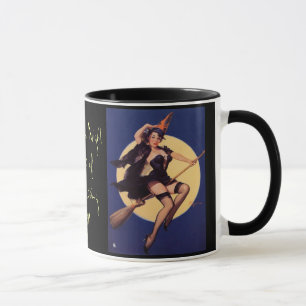 Herfst- Holloween Pin-Up Circa 1920's Mok