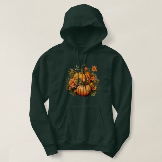 Herfst Hooded Sweatshirt (Design voorkant)