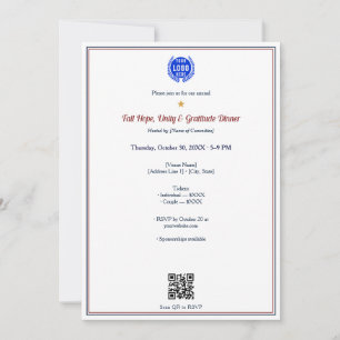 Herfst Hoop Eenheid Dankbaarheid Logo Fondsenwervi Kaart