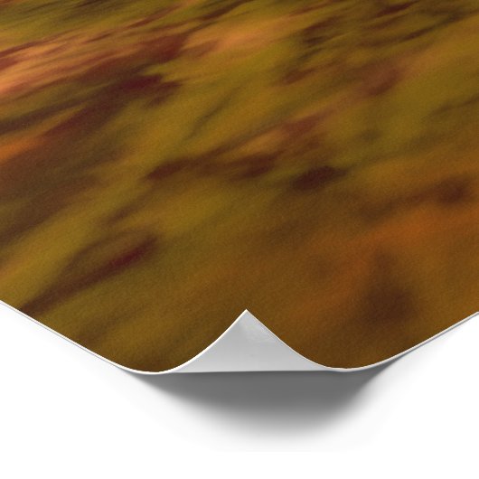 Herfst Horse Poster (Hoek)