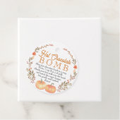 Herfst Hot Chocolate Bomb Label (In situ)