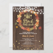 Herfst houdt de bar Thanksgiving tegen de opwarmpa Kaart (Voorkant)