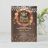 Herfst houdt de bar Thanksgiving tegen de opwarmpa Kaart (Staand voorkant)