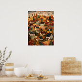 Herfst House Poster (Keuken)