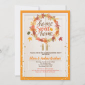 Herfst housewarming party open huis Thanksgiving Kaart (Voorkant)