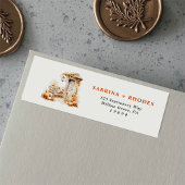 Herfst Housewarming Sage Mint Retouradres Etiket