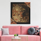 Herfst hout nimf verpakt canvas kunst (Insitu (Woonkamer))