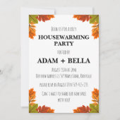 herfst huis warming uitnodigingen (Voorkant)