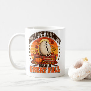 Herfst Humpty Dumpty Had Een Grote Val Puns Ventil Koffiemok