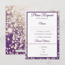 Herfst Huwelijk RSVP - Champagne en Pruim