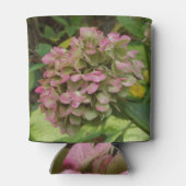 Herfst Hydrangea Bloom met Golden Hosta Leaves Blikjeskoeler (Achterkant)