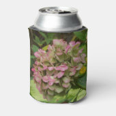 Herfst Hydrangea Bloom met Golden Hosta Leaves Blikjeskoeler (Blikje Achterkant)