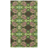 Herfst Hydrangea Bloom met Golden Hosta Leaves Tafelkleed (Voorkant)