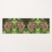 Herfst Hydrangea Bloom met Golden Hosta Leaves Yogamat (Achterkant (horizontaal))