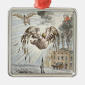 Herfst Icarus, 1807 Metalen Ornament (Voorkant)