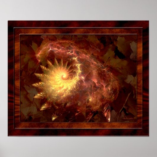 herfst II Poster (Voorkant)