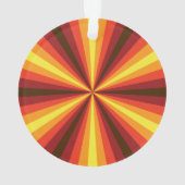 Herfst Illusie Acryl Ornament (achterkant)