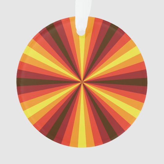 Herfst Illusie Acryl Ornament (voorkant)