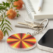 Herfst Illusie Acryl Sleutelhanger (Voorkant Rechts)
