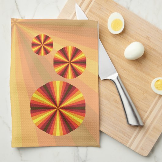 Herfst Illusie Handdoek (Quarter Fold)