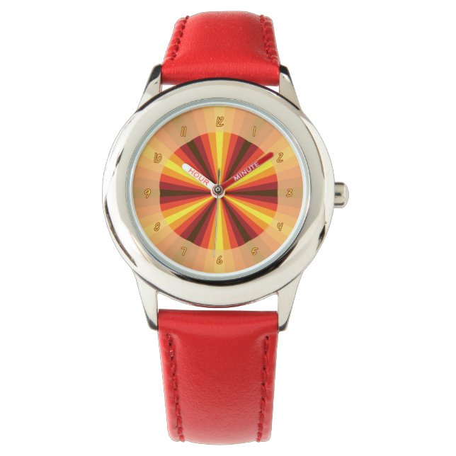 Herfst Illusie Horloge (Voorkant)