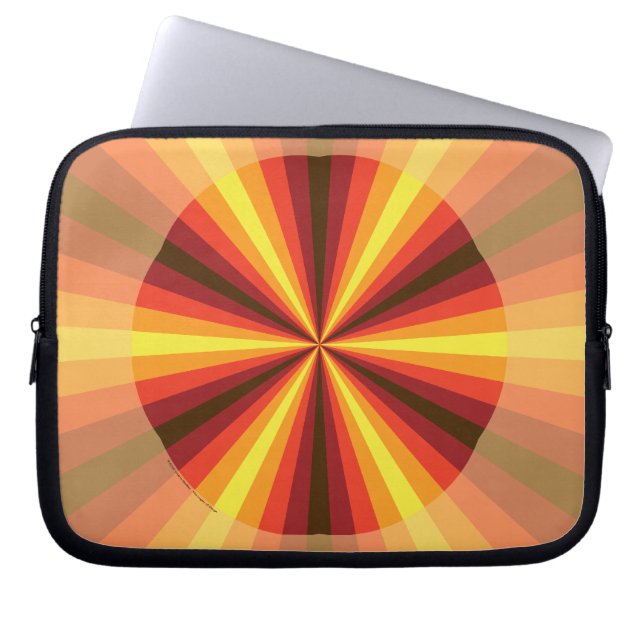 Herfst Illusie Laptophoes Laptop Sleeve (Voorkant)