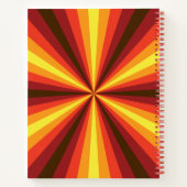 Herfst Illusie Spiraal Notebook Notitieboek (Achterkant)