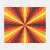 Herfst illusion Fleece Blanket (Voorkant (Horizontaal))