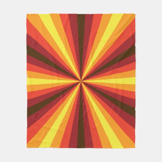 Herfst illusion Fleece Blanket Deken (Voorkant)