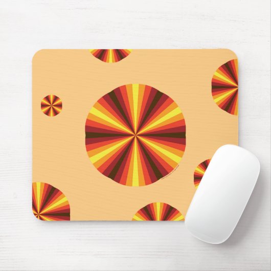Herfst Illusion Mousepad Muismat (Met muis)
