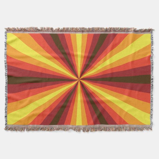 Herfst Illusion Throw Blanket Deken (Voorkant)