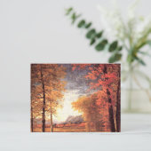 Herfst in Amerika, Oneida County, NY, Briefkaart (Staand voorkant)
