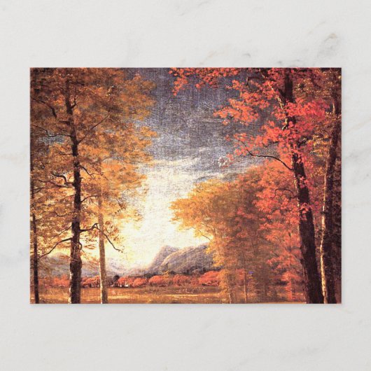 Herfst in Amerika, Oneida County, NY, Briefkaart (Voorkant)