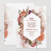 Herfst in aquarel kaart (Voorkant / Achterkant)