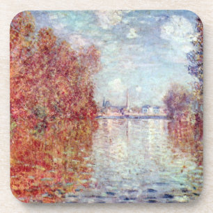 Herfst in Argenteuil door Claude Monet Bier Onderzetter