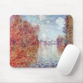Herfst in Argenteuil door Claude Monet Muismat (Met muis)