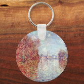 Herfst in Argenteuil door Claude Monet Sleutelhanger (Voorkant)