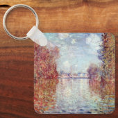Herfst in Argenteuil door Claude Monet Sleutelhanger (Voorkant)